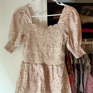 Leopard Print Nine West Blouse